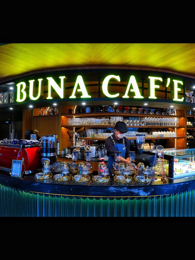 【布納咖啡】buna caf&#8217;e布納咖啡館信義館，充滿復古新潮風格，必吃美味龍蝦義大利麵! @混血珊莎的奇幻旅程