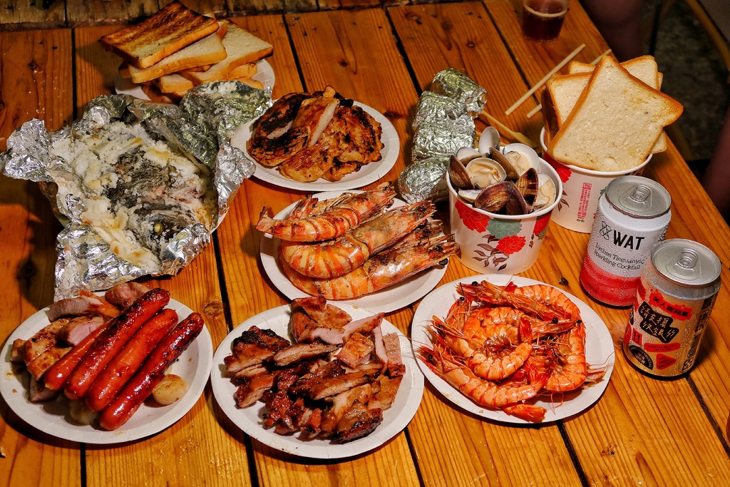 【漫度漁光】北歐風懶人露營 烤肉BBQ釣魚玩水通通有! @混血珊莎的奇幻旅程
